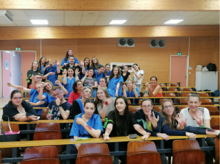 groupe ayant participé à l'exercice de simulation Situation Sanitaire Exceptionnelle